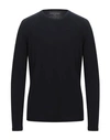 Majestic Basic Cotton T-shirt In Black