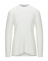 Grey Daniele Alessandrini Sweaters In White