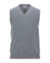 Vengera Sleeveless Sweater In Grey