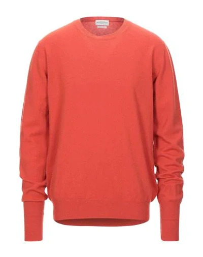 Ballantyne Cashmere Blend In Orange