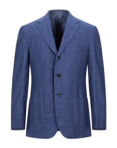 Sartorio Suit Jackets In Blue