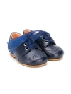 Clarys Lace-up Pre-walkers In Blue