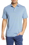 Peter Millar Sean Stretch Jersey Polo In Navy