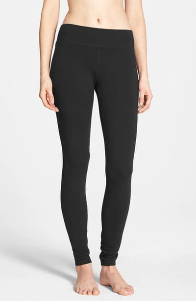 Hue Ponte Leggings In Black