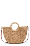 Sole Society Elise Papyrus Satchel In Natural