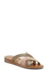 Lucky Brand Women's Hallisa Strappy Slide Sandals Women's Shoes In Fossilized Clay