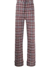 MARNI CHECK TAILORED TROUSERS