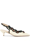 CHARLOTTE OLYMPIA BOW-DETAIL 50MM PUMPS