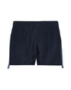 Figue Woman Shorts & Bermuda Shorts Midnight Blue Size Xs Silk In Blue