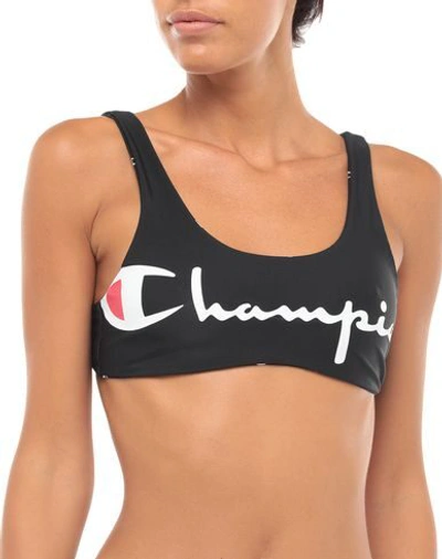 Champion Aop Bikini Top Black
