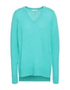 Duffy Cashmere Blend In Turquoise