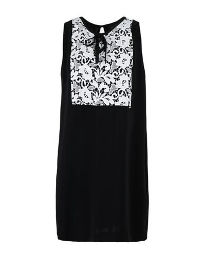 Liu •jo Short Dresses In Black