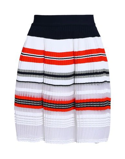 Antonino Valenti Knee Length Skirt In White