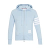 THOM BROWNE 4-BAR ZIP-UP HOODIE,MJT022H-00535/480