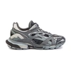 Balenciaga Track Nylon, Mesh And Rubber Sneakers In 1285