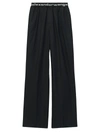 ALEXANDER WANG T PLEATED COTTON TROUSERS,400012764967