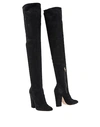 Sergio Rossi Knee Boots In Black