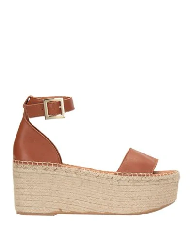 8 By Yoox Sandals In Tan
