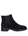 Hogan Ankle Boots In Black
