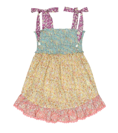 Zimmermann Kids' Little Girl's & Girl's Carnaby Spliced Tie-shoulder Dress