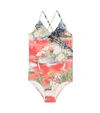 ZIMMERMANN JULIETTE PRINTED SWIMSUIT,P00481056