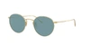 Oliver Peoples Coleridge Sun 50mm Tinted Round Sunglasses In Cobalto
