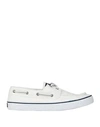 SPERRY SPERRY BAHAMA II MAN LOAFERS IVORY SIZE 8 TEXTILE FIBERS,11903306TN 14