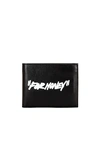 OFF-WHITE QUOTE BIFOLD WALLET,OFFF-MY63