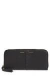 FRAME LES SECOND LEATHER CONTINENTAL WALLET,LWAX0221