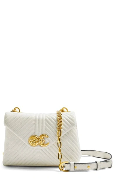 Topshop Astrid Sun Moon Crossbody Bag In White