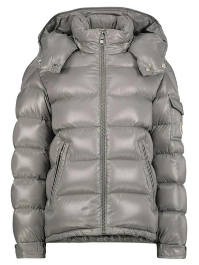 Moncler Kids Down Jacket New Maya For Boys In Grey