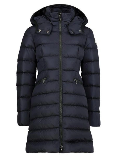 Moncler Kids Down Coat Charpal For Girls In Blue