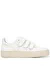 AMI ALEXANDRE MATTIUSSI PUNCH HOLE LOW-TOP SNEAKERS