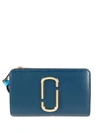 Marc Jacobs The Snapshot Compact Wallet In Blue