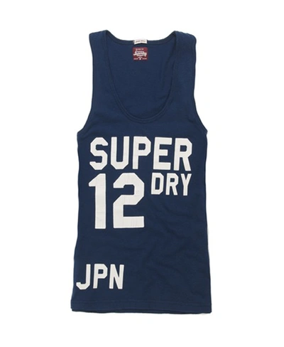 Superdry Trainer Top In Blue