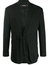 DSQUARED2 MULTI-POCKET BELTED BLAZER