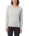 ALTERNATIVE APPAREL SLOUCHY ECO-JERSEY WOMEN'S PULLOVER TOP