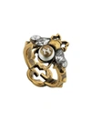 GUCCI INTERLOCKING G BEE RING