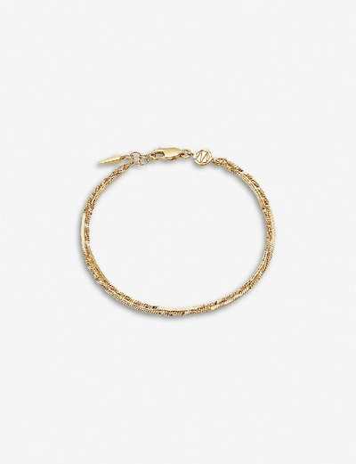Missoma Womens Gold Isa 18ct Yellow Gold-plated Vermeil Bracelet