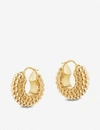 MISSOMA MISSOMA WOMEN'S GOLD BAYA 18CT YELLOW GOLD-PLATED VERMEIL HOOP EARRINGS,39554115