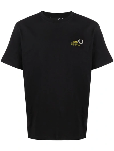 FRED PERRY LONDON ANTWERP EMBROIDERED T-SHIRT