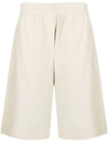 Brunello Cucinelli Wide-leg Bermuda Shorts In Neutrals