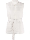 BRUNELLO CUCINELLI SLEEVELESS QUILTED GILET