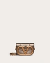 VALENTINO GARAVANI VALENTINO GARAVANI SMALL SUPERVEE LAMINATED NAPPA CROSSBODY BAG