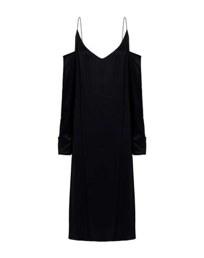 Michael Lo Sordo 3/4 Length Dresses In Black