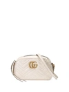 GUCCI GG MARMONT SMALL LEATHER SHOULDER BAG