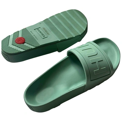 Pre-owned Hunter Green Sandals