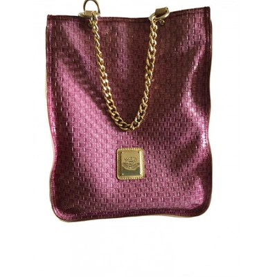 Pre-owned Blumarine Pink Leather Handbag