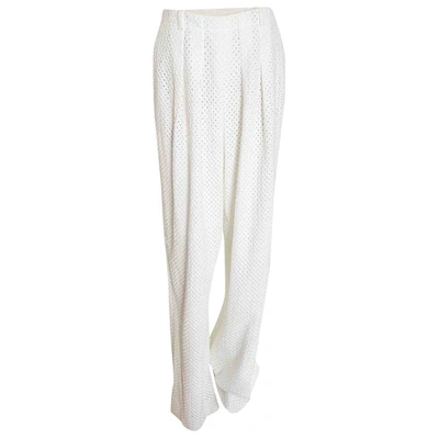 Pre-owned Chloé Trousers In Other