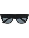 Balmain X Akoni B-i Large Square Sunglasses In Black